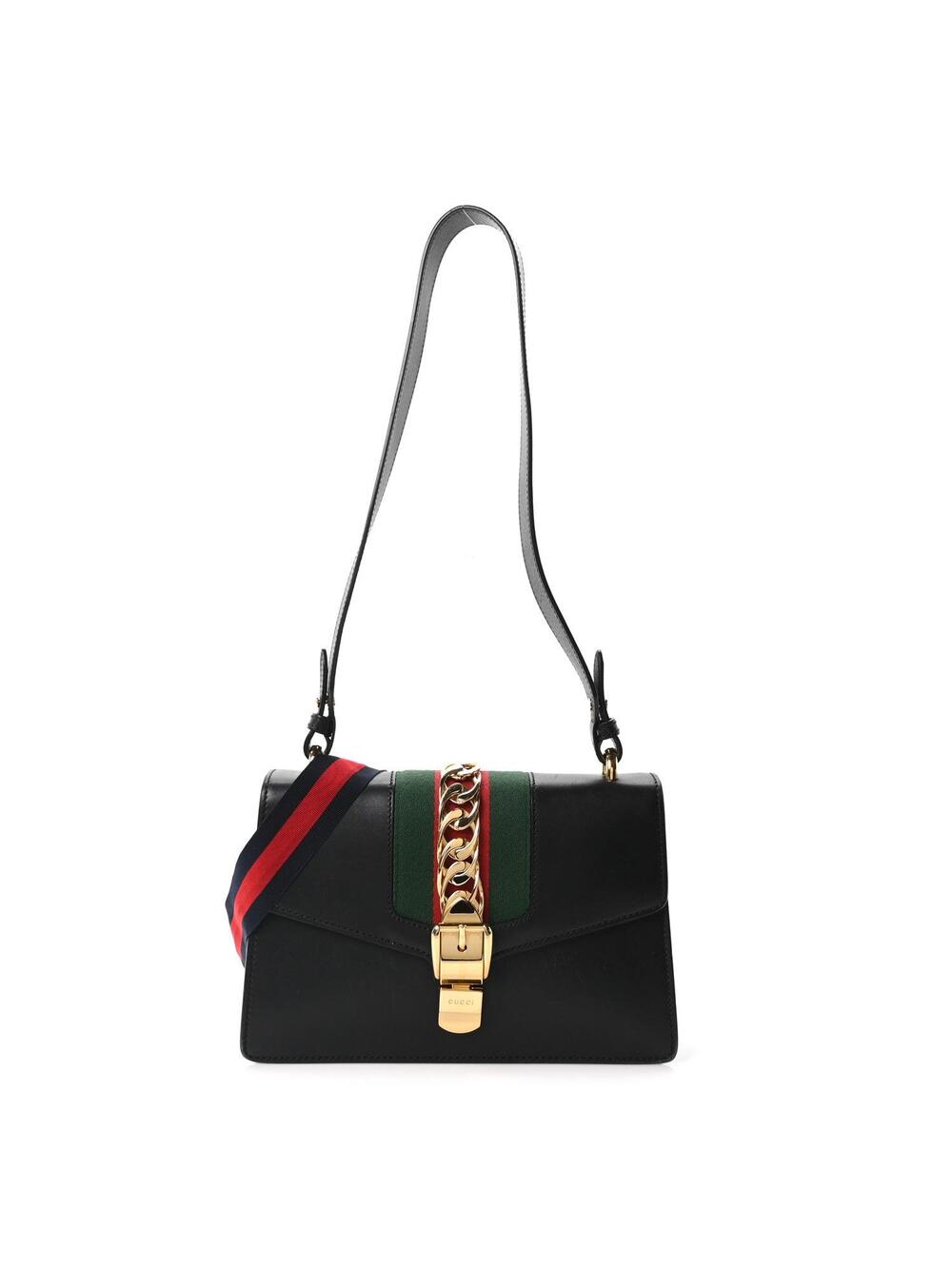 Gucci Calfskin Small Sylvie Shoulder #346290G99B